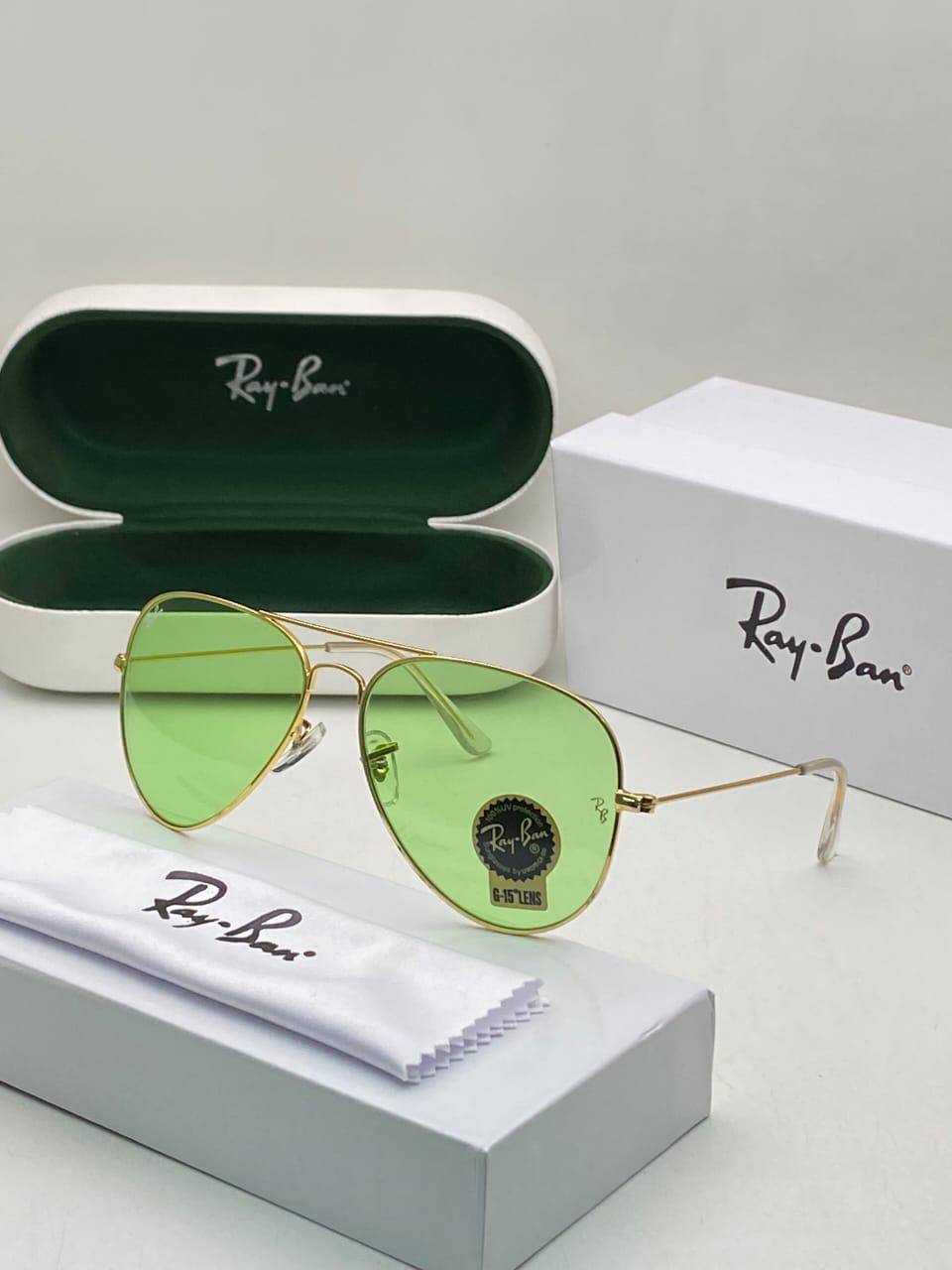 Araybana Aviator Rb 3026 Candy Green