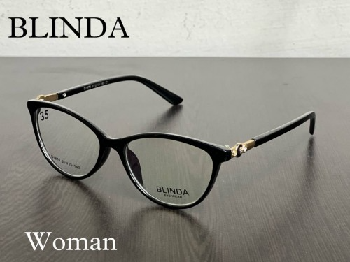 Blinda G1970 Cat Eye Style Gold Black