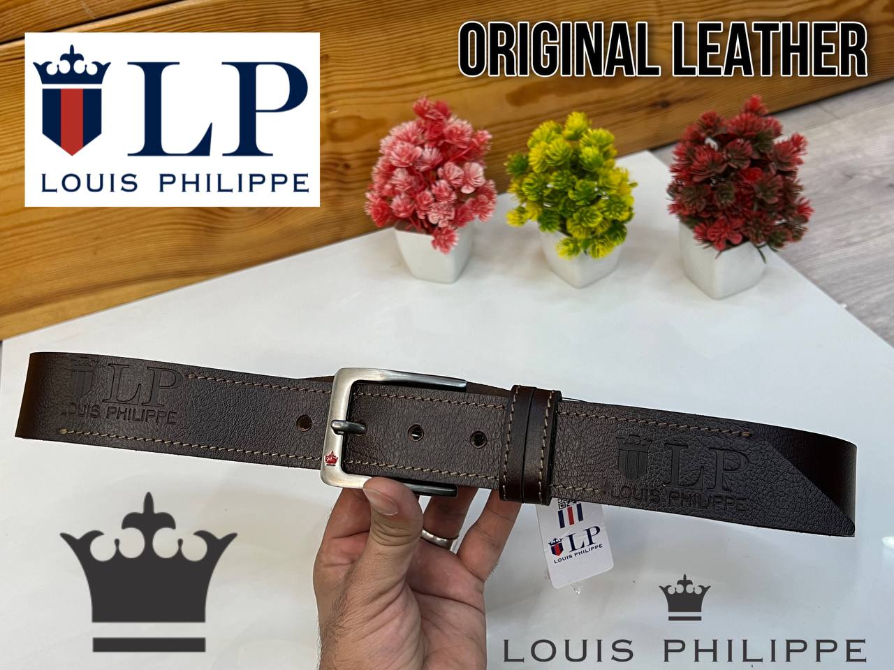 Alouis Philippea Belt Original Leather Belt
