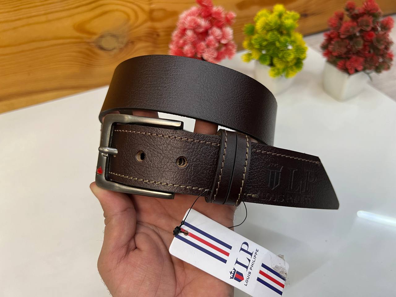 Alouis Philippea Belt Original Leather Belt