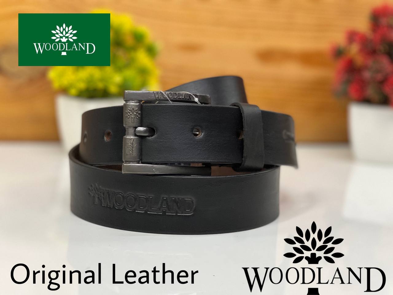Awoodlanda Original Leather Belt