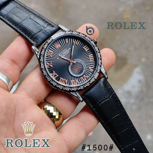 Arolexa Oyster Perpetual 6348 Formal Full Black Crono Working