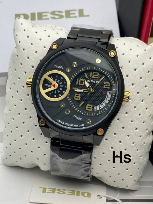 Adiesela Chain 30M Dual Time Gold 5 Bar 9008 Gold Black