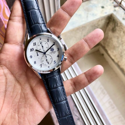 Atag Heuera Carrera Blue Belt All Working Quartz