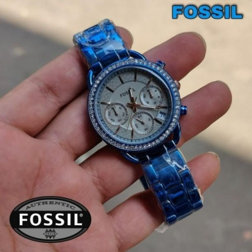 Afossila Fs 4812 10Atm Blue All Working Quartz